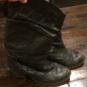Black Steve Madden boots